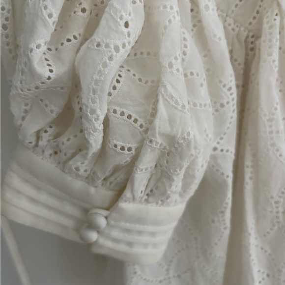 Acler Gibson Ivory Button-Detail Dress - Picture 5 of 9